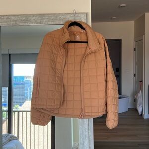 Free people poppy packable puffer tan